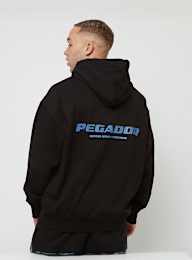 Pegador, Colne Logo Oversized Hoodie, black, Image 1 of 4