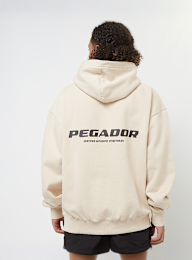 Pegador, Colne Logo Oversized Hoodie, beige, Image 1 of 5