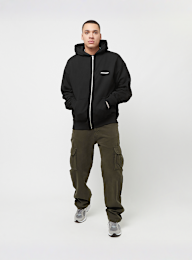 Pegador, Colne Logo Oversized Sweat Jacket, black, Image 5 of 5