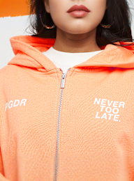 Pegador, Airville Oversized Zip Hoodie, pomarańczowy, Obraz 3 z 5