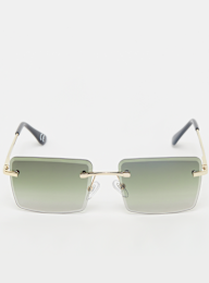 SNIPES, Randlose Sonnenbrille, green, Image 1 of 4