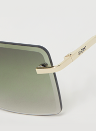 SNIPES, Randlose Sonnenbrille, green, Image 3 of 4