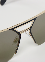SNIPES, Piloten Sonnenbrille, gold, Image 3 of 4