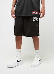 FUBU, Varsity Mesh Shorts, zwart, Afbeelding 1 van 5