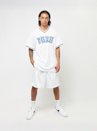FUBU, Varsity Mesh Shorts, biały, Obraz 5 z 5