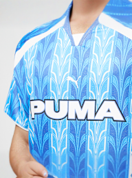 PUMA, Football Jersey All-Over-Print, blue, Image 3 of 4