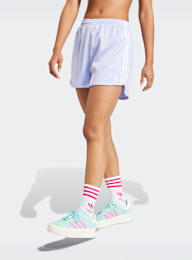 adidas Originals, 3-Streifen Shorts, purple, Image 1 of 5