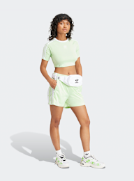 adidas Originals, adicolor 3-Stripes Crop T-Shirt, groen, Afbeelding 5 van 5