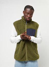 Zoo York, Sherpa Vest, green, Image 1 of 4