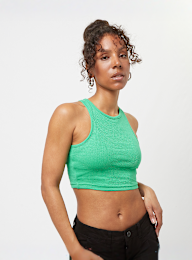 Urban Classics, Cropped Rib Top, green, Image 1 of 3