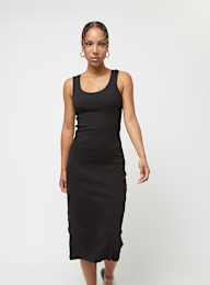 Urban Classics, Rib Top Dress, zwart, Afbeelding 1 van 3
