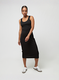 Urban Classics, Rib Top Dress, zwart, Afbeelding 3 van 3