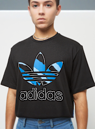 adidas Originals, Ripped Camo T-Shirt Exclusive, black, Image 3 of 4