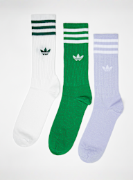 adidas Originals, adicolor High Crew Socks (3 Pack), multi-colour, Image 1 of 2