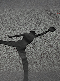 Jordan, Jumpman Logo Dri Fit Tee, grey, Image 3 of 4