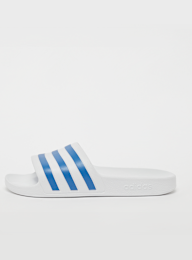adidas Originals, Adilette Aqua, white, Image 1 of 5