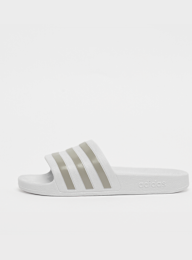 adidas Originals, Adilette Aqua, white, Image 1 of 5