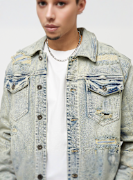 Smoke Rise, Wave Effect Jacket, niebieski, Obraz 3 z 5