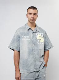 Smoke Rise, Resort Denim Shirt Elm, blauw, Afbeelding 1 van 5