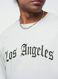 Mister Tee, Los Angeles Wording Tee, grey, Image 3 of 4