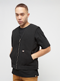 Dickies, Duck Canvas Summer Vest, black, Image 1 of 4