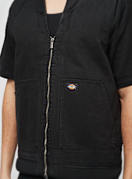 Dickies, Duck Canvas Summer Vest, black, Image 3 of 4