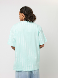 Karl Kani, Small Signature Essential Pinstripe Tee, turkoois, Afbeelding 2 van 4