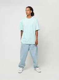 Karl Kani, Small Signature Essential Pinstripe Tee, turquoise, Image 4 of 4