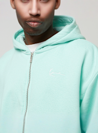 Karl Kani, Small Signature Essential Oversized Zip Hoodie, turkoois, Afbeelding 3 van 4