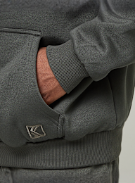 Karl Kani, OG Rhinestone Oversized Hoodie, grijs, Afbeelding 4 van 5