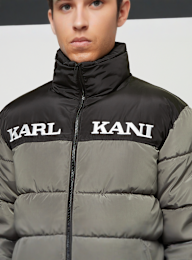Karl Kani, Retro Essential Puffer Jacket, grey, Image 3 of 4
