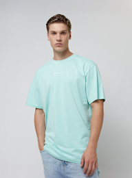 Karl Kani, Small Signature Essential Tee, turquoise, Image 1 of 4
