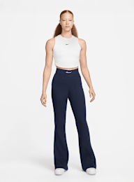 Nike, Sportswear Trend Rib Flared Pants, blue, Image 5 of 5