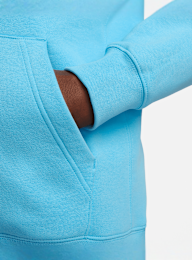 Nike, Sportswear Club Fleece Hoodie, blue, Image 5 of 6