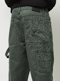 Karl Kani, Og Washed Carpenter Pants, green, Image 4 of 5