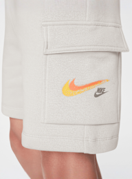 Nike, Sportswear Fleece Shorts, beige, Afbeelding 4 van 6