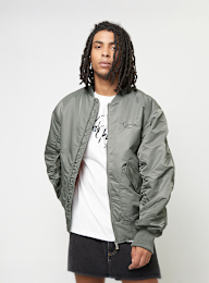 Karl Kani, Small Signature Distressed Bomber Jacke, grey, Image 1 of 5