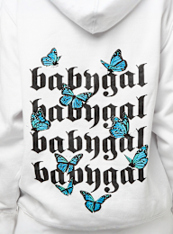 Miss Tee, Babygal Hoody, wit, Afbeelding 4 van 5