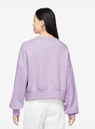 Nike, Sportswear Phoenix Fleece Oversize Sweatshirt, purple, Image 2 of 3