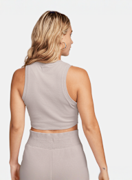 Nike, Sportswear Essentials Ripped Tanktop, beige, Image 2 of 4