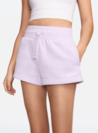 Nike, Sportswear Phoenix Fleece High Rise Short, roze, Afbeelding 2 van 6
