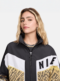 Nike, Sportswear Woven Jacket, zwart, Afbeelding 3 van 7