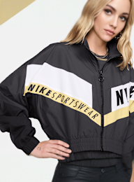 Nike, Sportswear Woven Jacket, zwart, Afbeelding 4 van 7