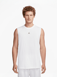 Jordan, Dri-Fit Sport Sleeveless Top, white, Image 1 of 3