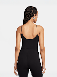 Nike, Sportswear Chill Knit Cami-Bodysuit, zwart, Afbeelding 2 van 5