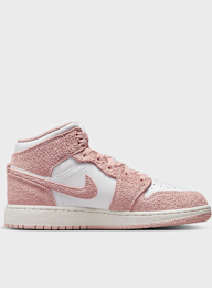 Jordan, Air Jordan 1 Mid SE (GS), Pink, Image 2 of 8
