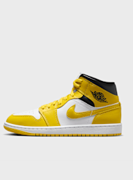 Jordan, Air Jordan 1 Mid blue void/purple platinum-summit white, yellow, Image 1 of 8