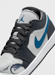 Jordan, WMNS Air Jordan 1 Low, black, Image 7 of 8