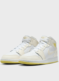 Jordan, Jordan 1 Mid (GS), white, Image 4 of 8