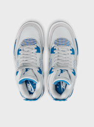 Jordan, Air Jordan 4 Retro (GS) black/fire red/deep royal blue, black, Image 6 of 8